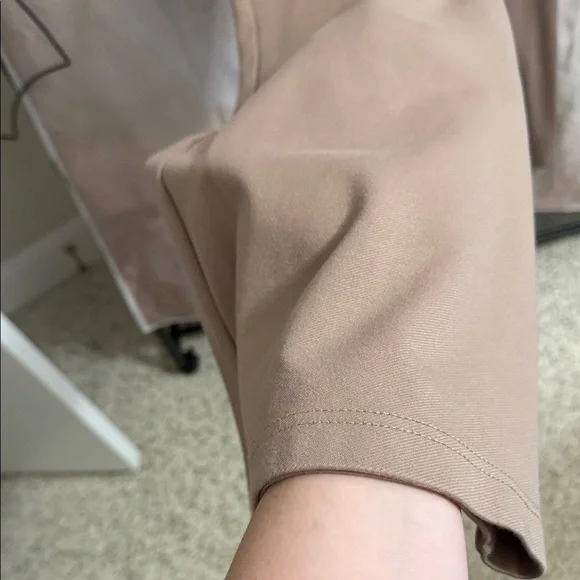 Betabrand Tan Wide-Leg Pants xl long pockets - Picture 3 of 9